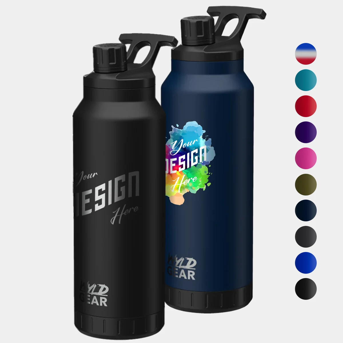 44 oz Wyld Gear® Stainless Steel Vacuum Insulated Mag Bottle 1