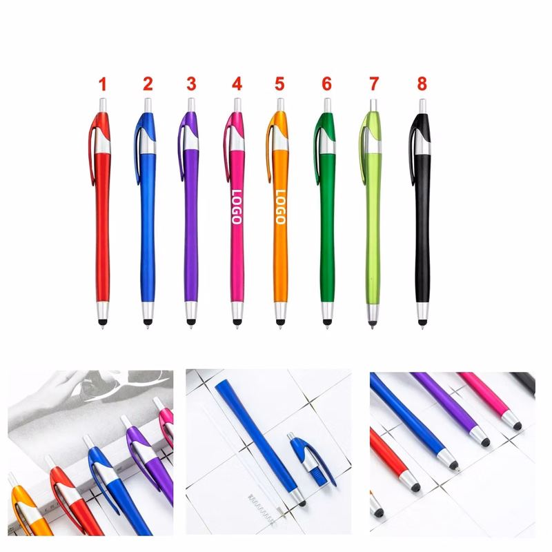 Ballpoint pen with rubber touch