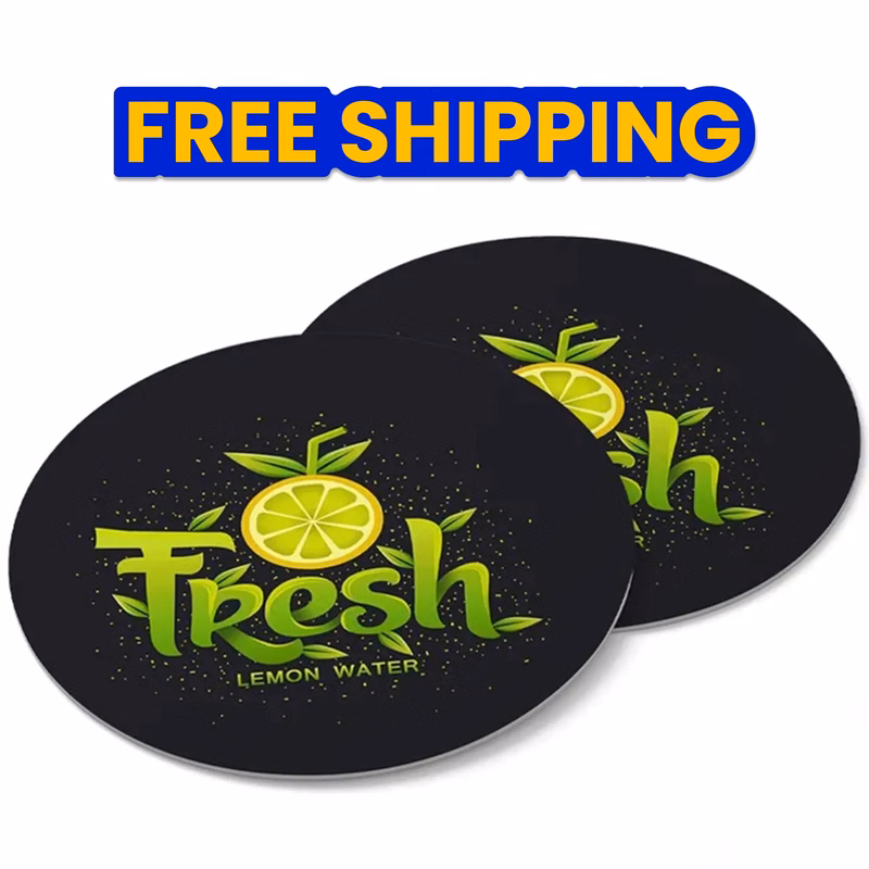 Vinyl Coasters