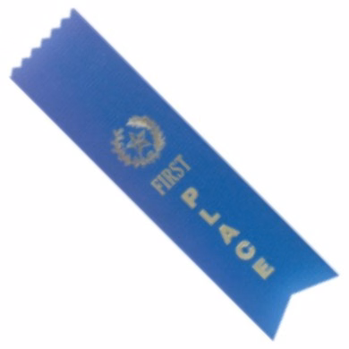First Place Ribbon 2" x 8"
