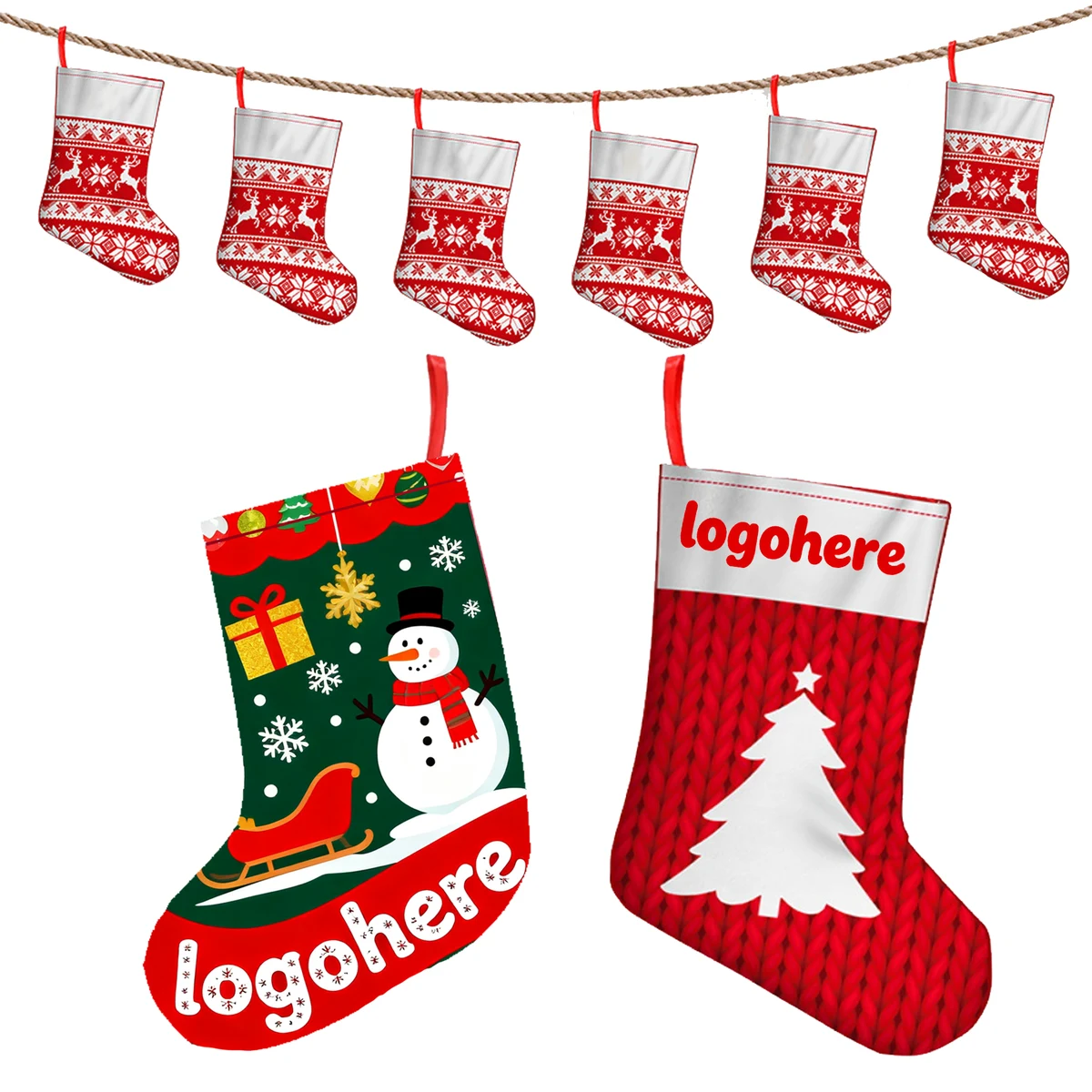 Extra Large Personalized Christmas Stocking 1