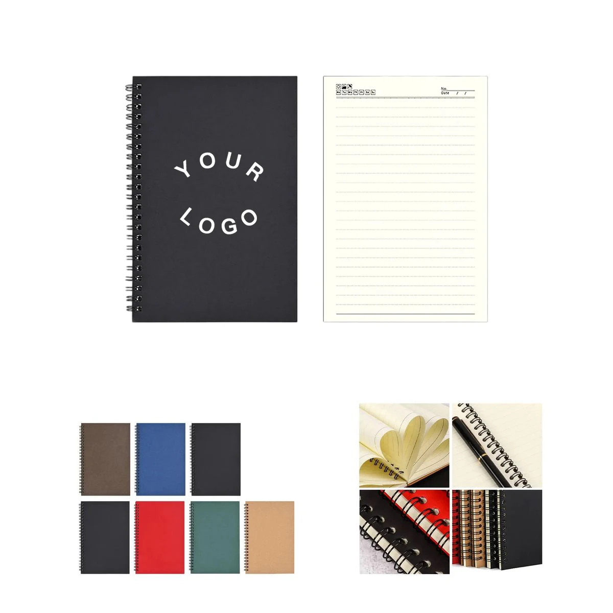 Classic Ruled Notebook with Spiral Spine 1