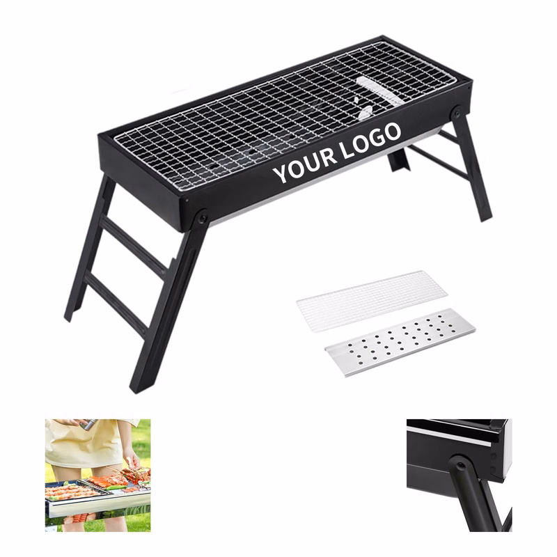 Steel Foldable Grill for Travel and Outdoor Use