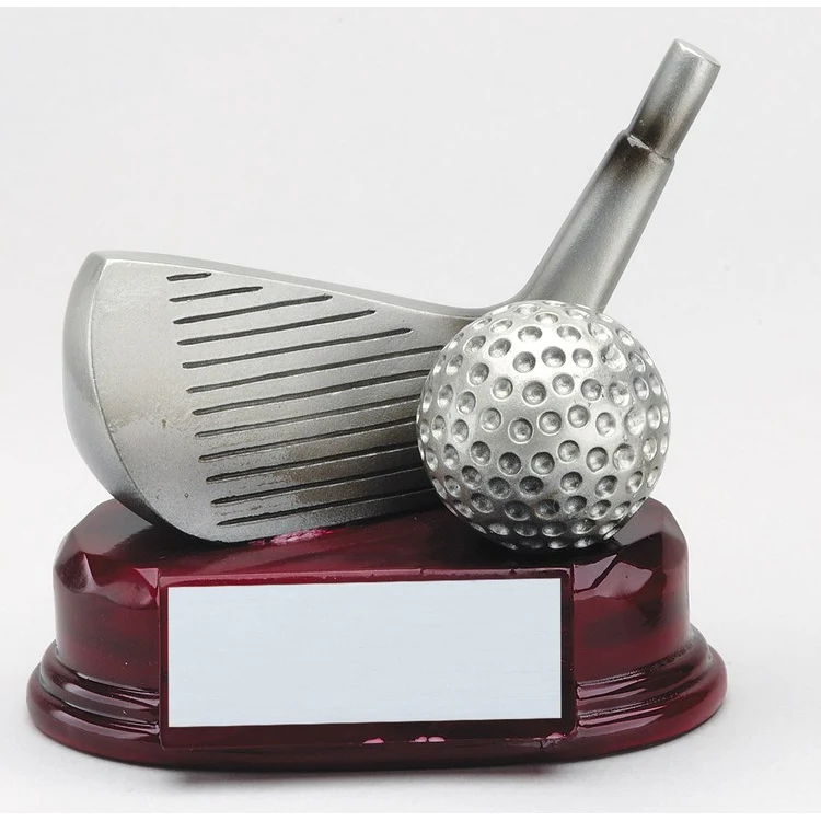 5 1/2" Wedge Golf Resin Award 1