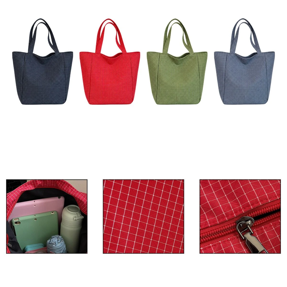 Lightweight Everyday Carry Tote, custom tote bag with logo imprint 1