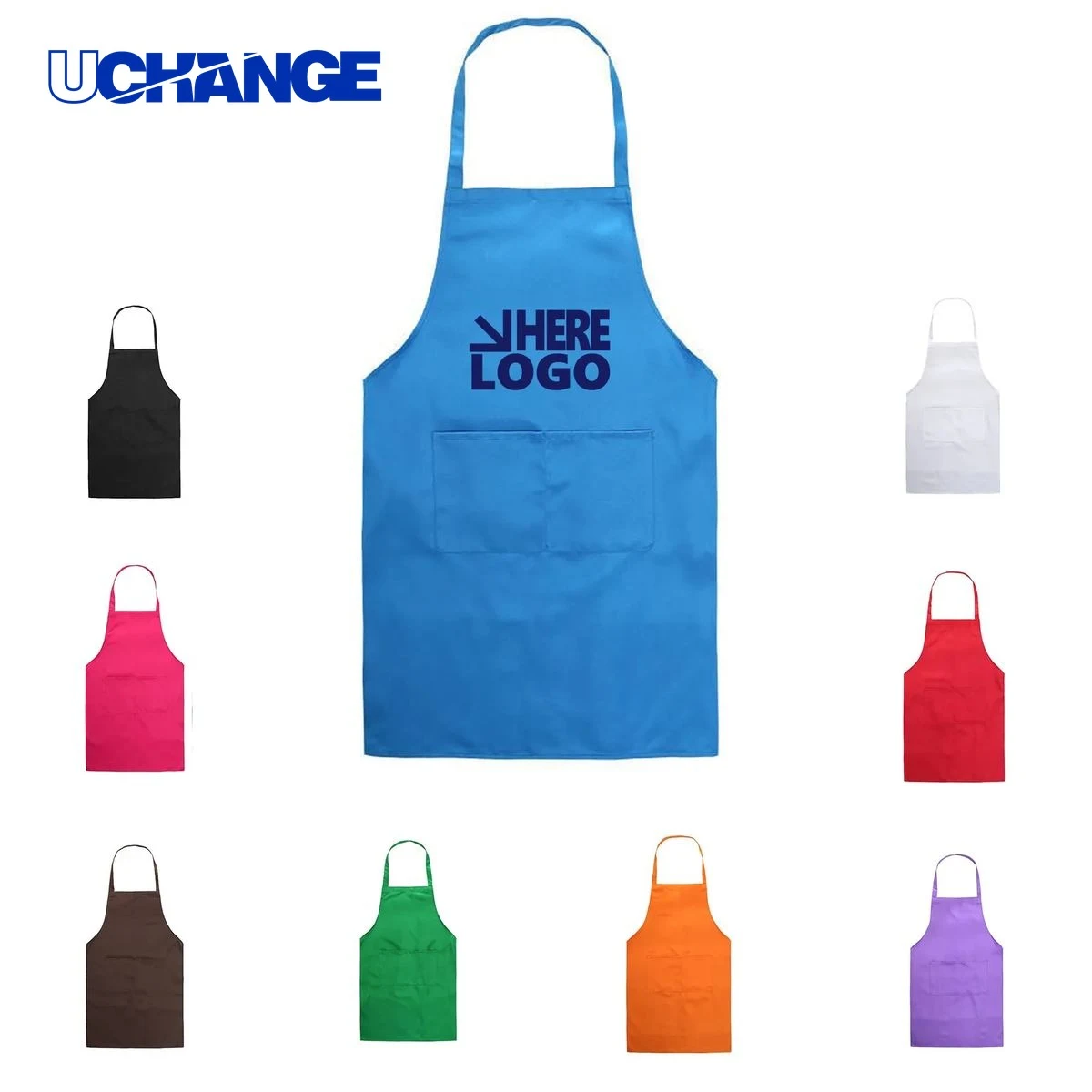 Kitchen Apron with Pocket 1