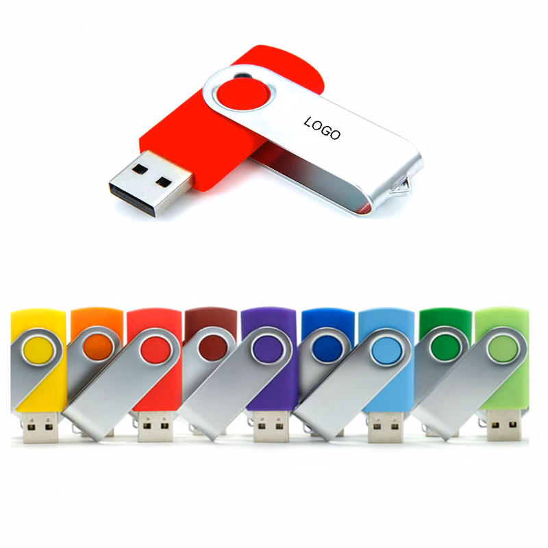 colorful swivel USB flash drive