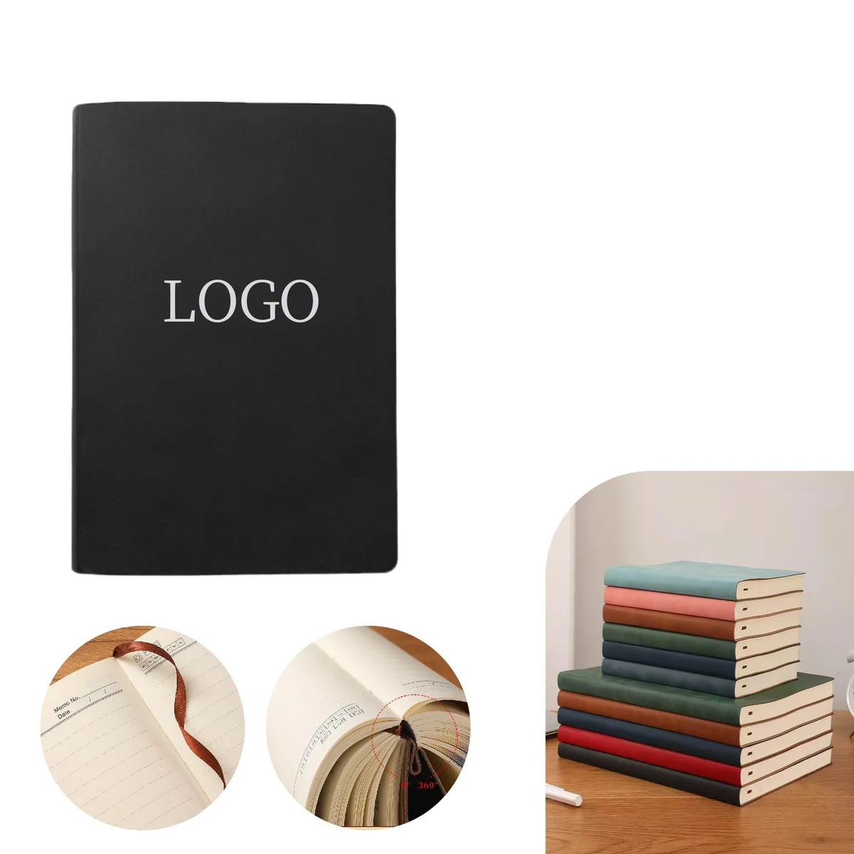MOQ 10 pcs Soft Cover Office Diary 1