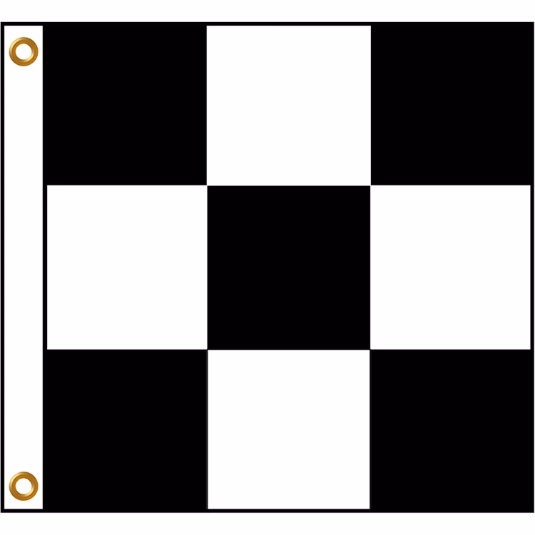 3' x 3' Outdoor Checkered Flag