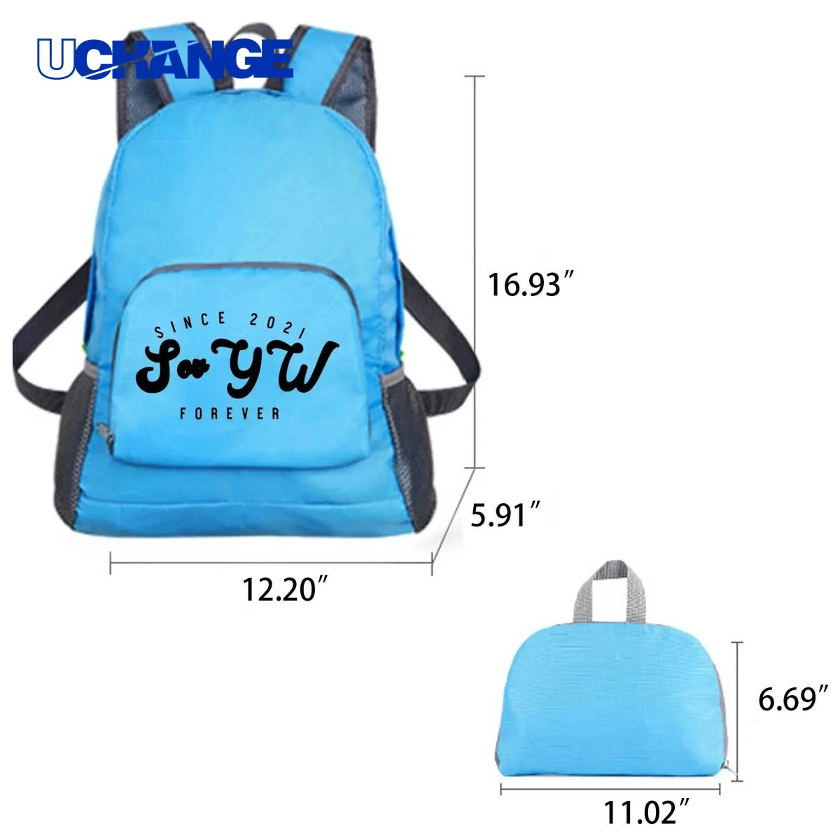 Lightweight Foldable Hiking Travel Backpack 1