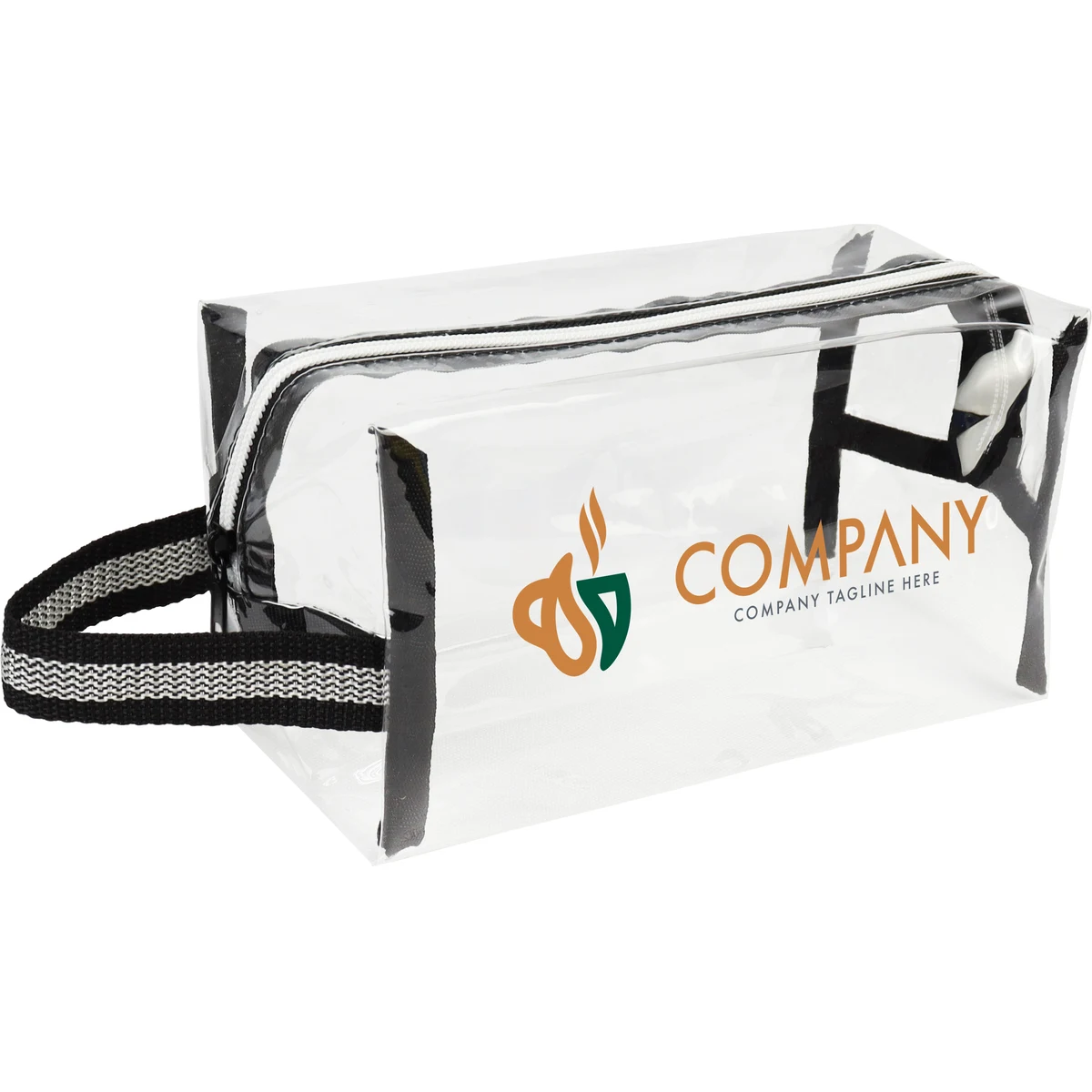 Biodegradable Clear Travel Bag 1