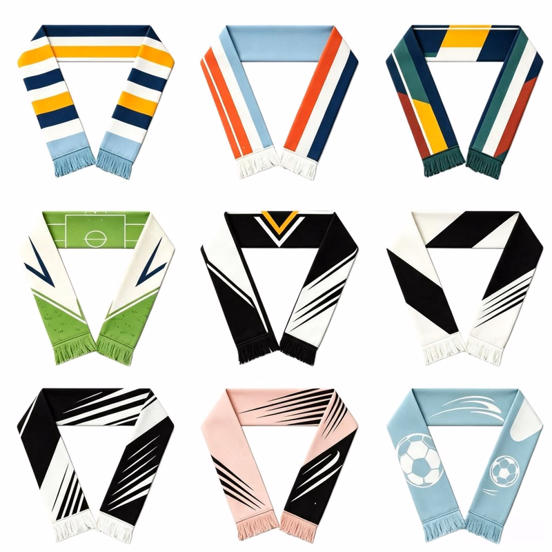 Soccer Knit Scarf
