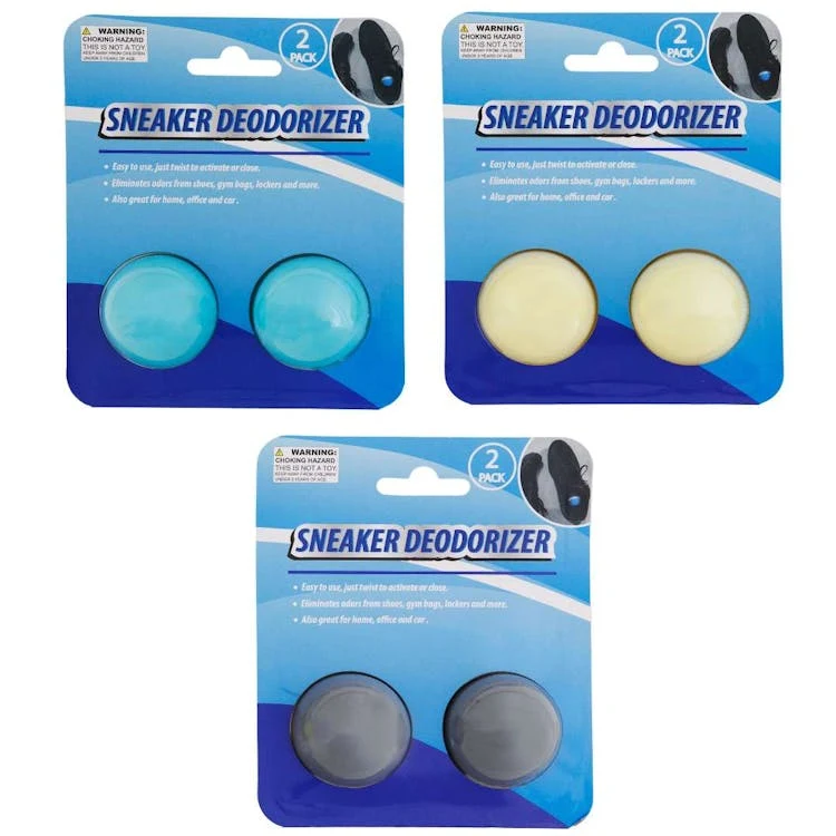 Sneaker Deodorizer Assorted 2pk 1