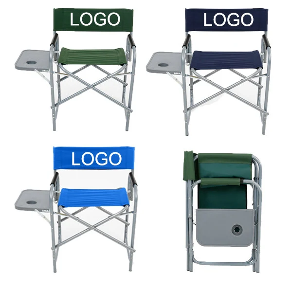 Portable Camping Folding Chair W/ Side Table 1