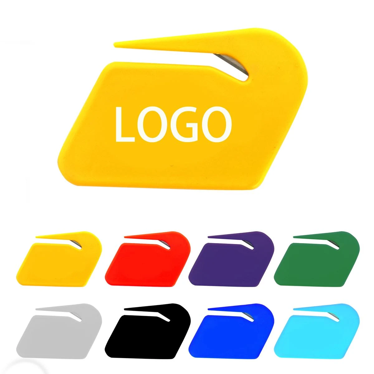 Plastic Rectangle Letter Opener 1