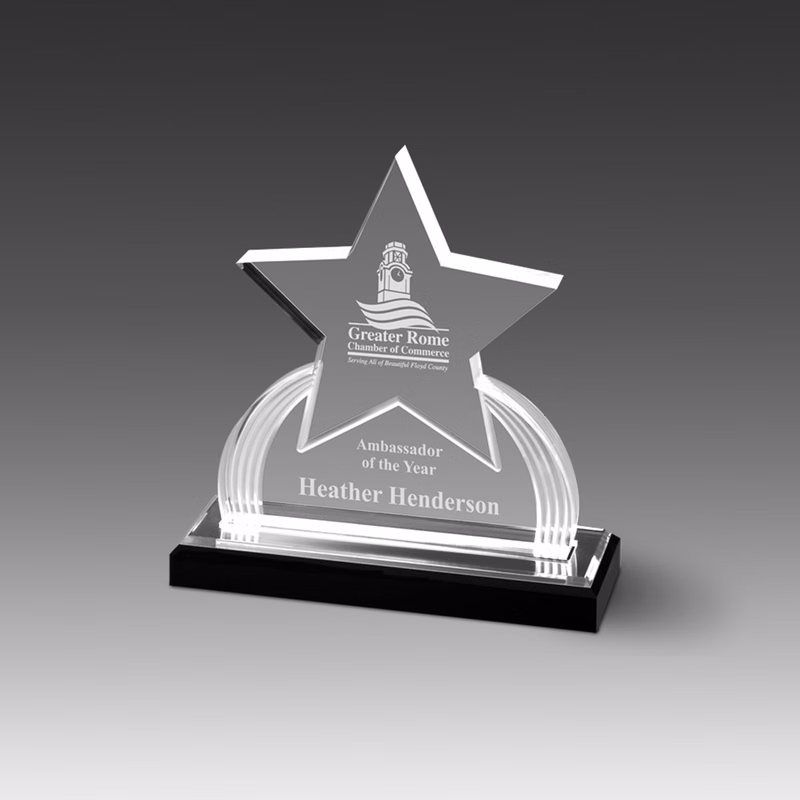 GEO Star Award (6"x6"x2")
