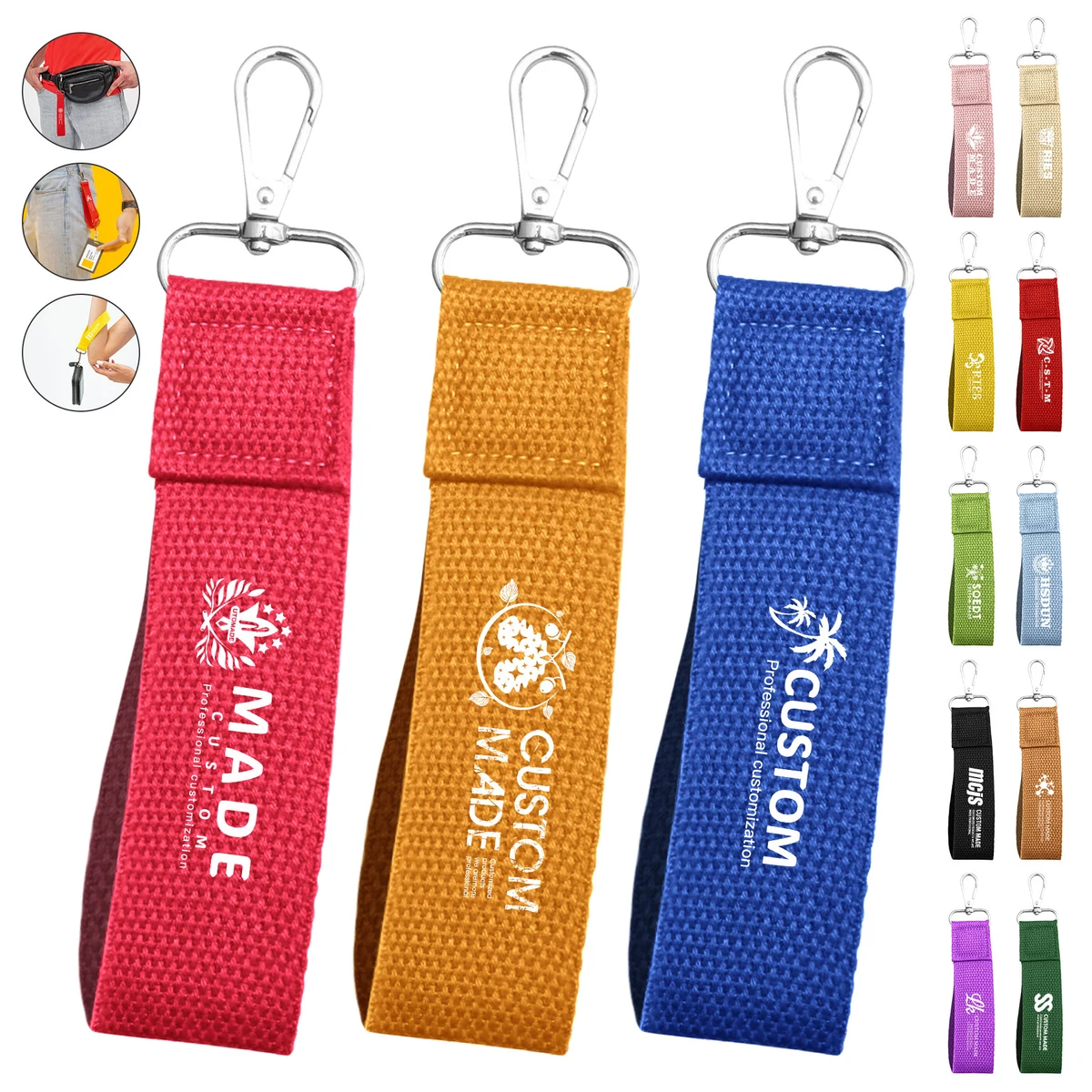 Canvas Keychain Strap 1
