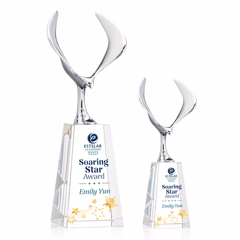Maverick Eagle VividPrint™ Award on Novita Base - Clear