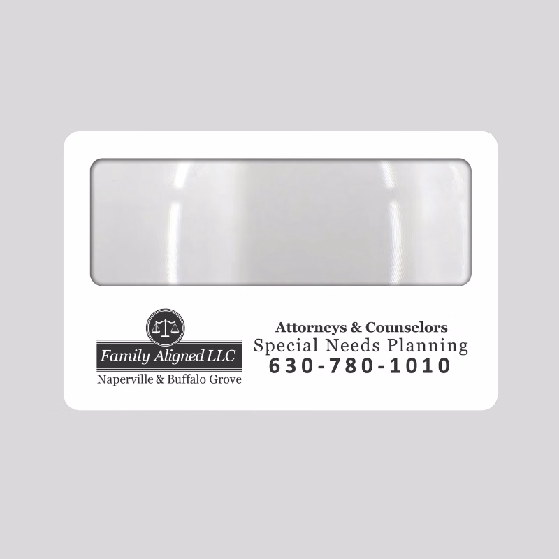 Wallet Magnifier Card