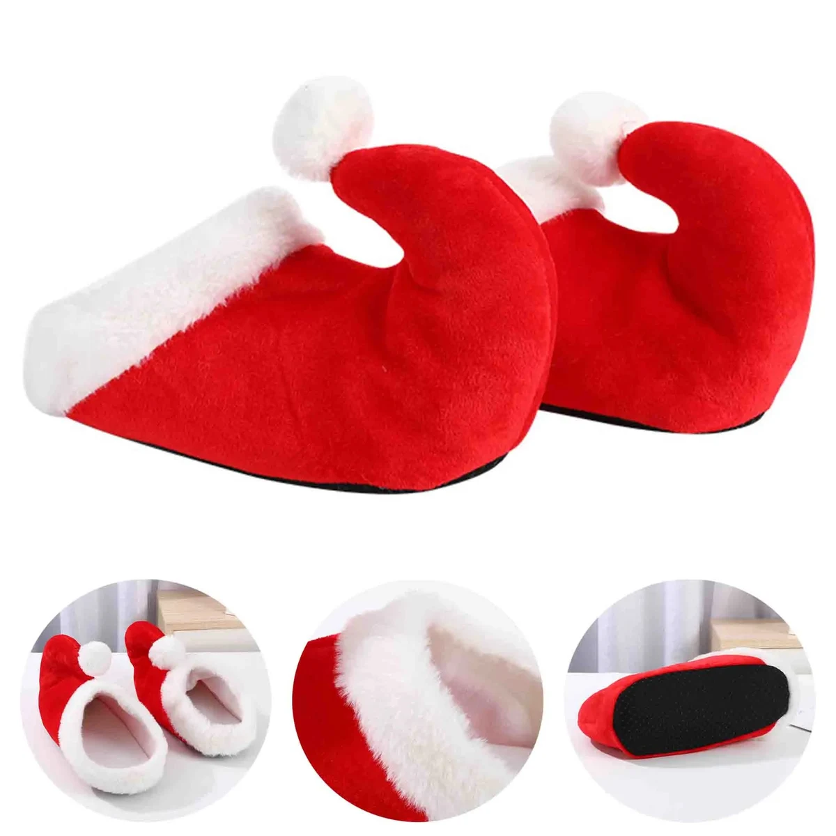 Unisex Christmas Loafers Santa Claus Slippers 1