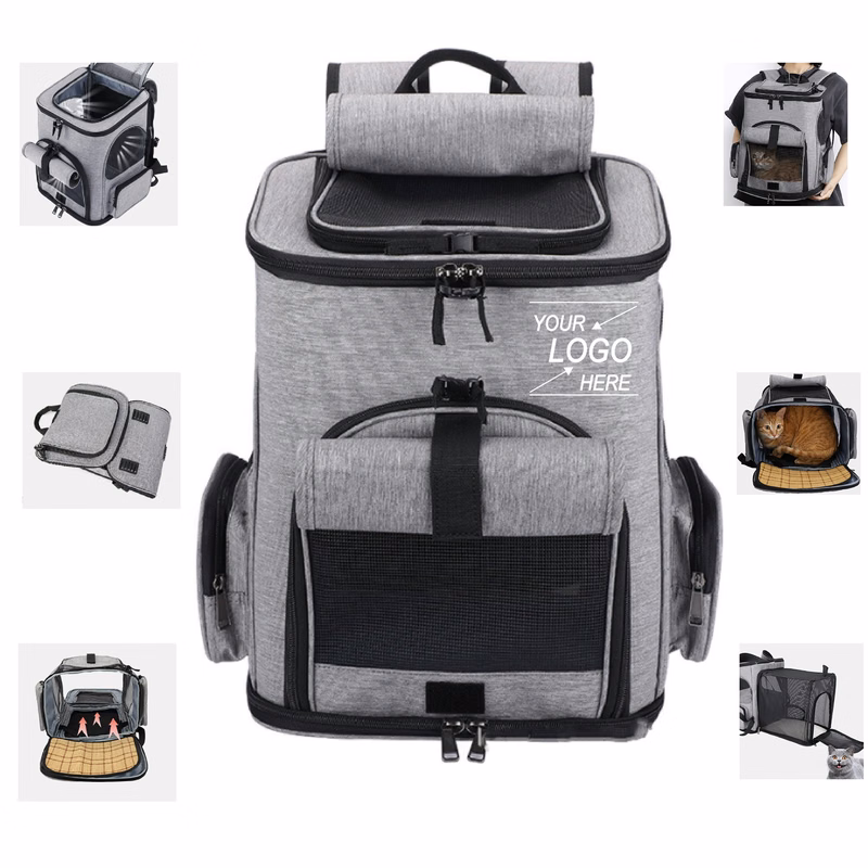Expandable Pet Travel Backpack Carrier