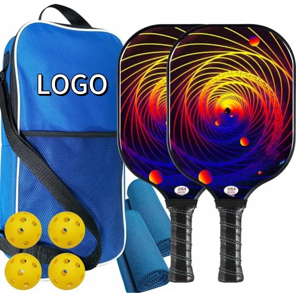 Glass Fiber pickleball racket set 1