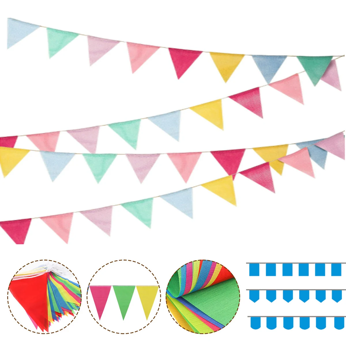 Custom Pennant String Flag Banner 1