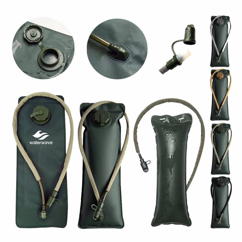 Leak-Proof Wide-Mouth Water Bladder with Insulated Tube