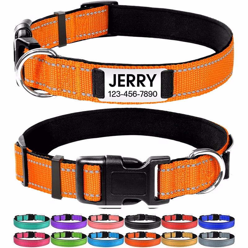 Dog collar made of high-quality nylon material