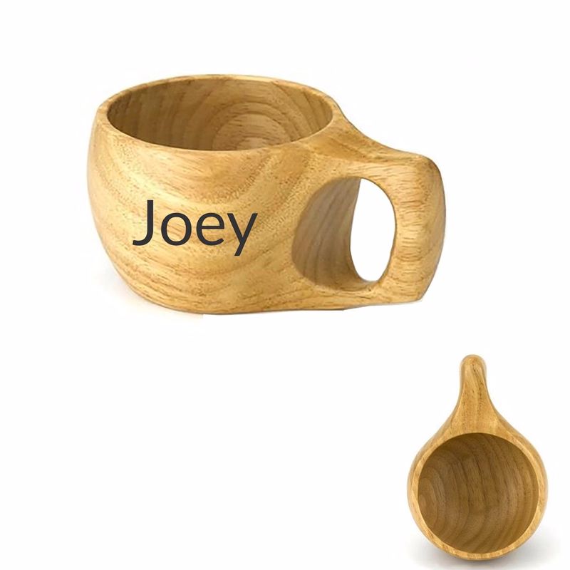 Creative Wood Coffee Mug