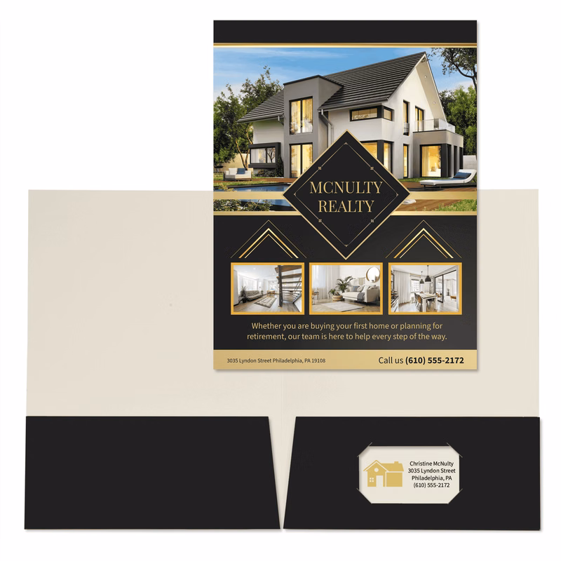 4 Color Process Presentation Folder