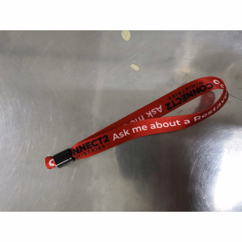 Custom Polester Wristband