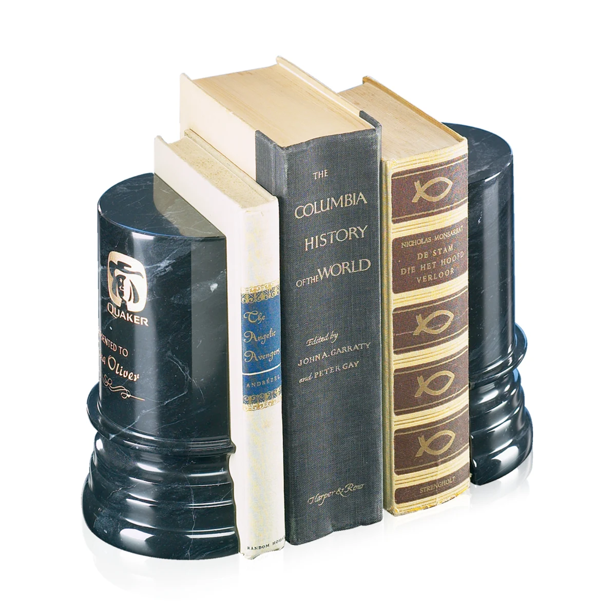Apollo Bookends - Marble 1