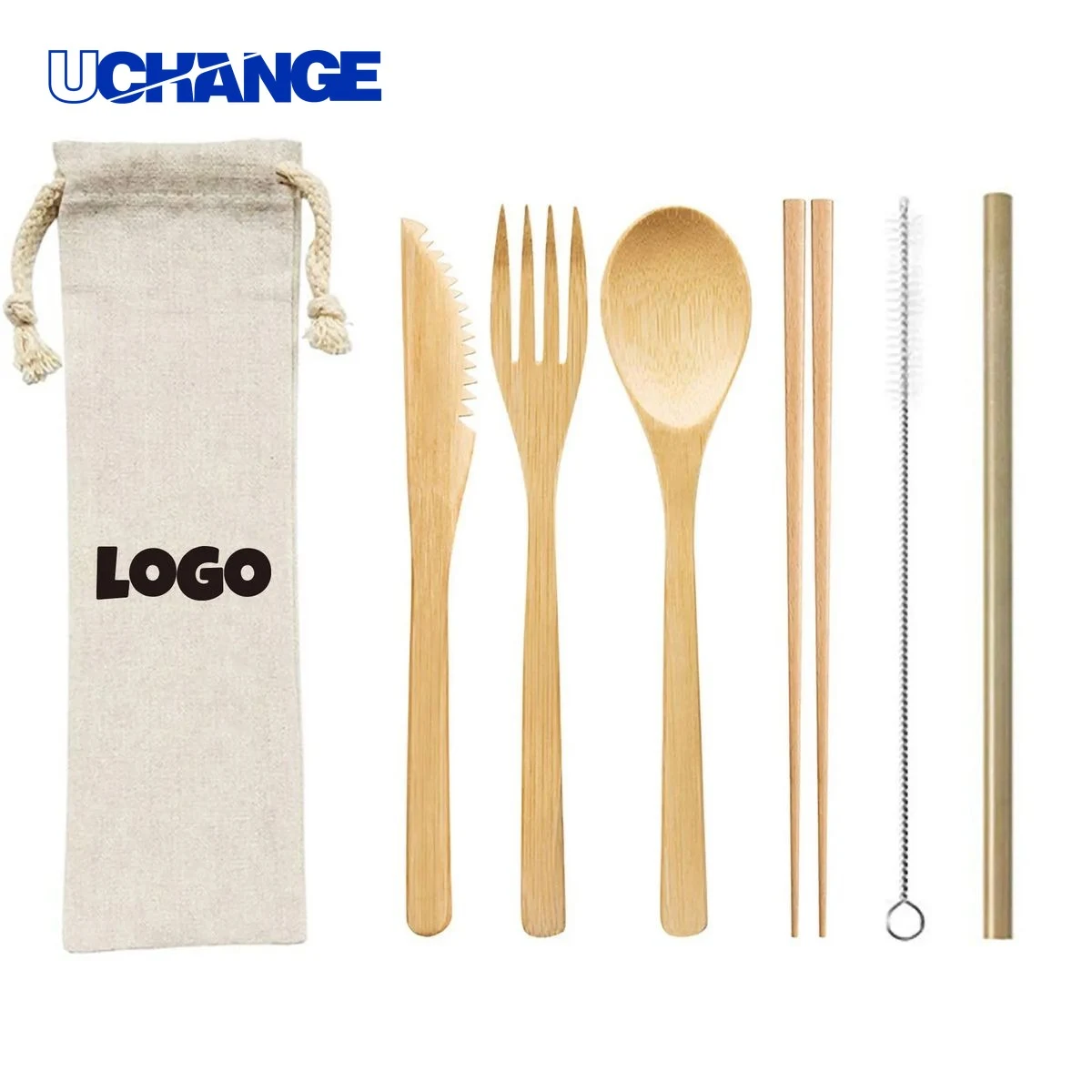 Eco Friendly Bamboo Cutlery Set for Dining 1