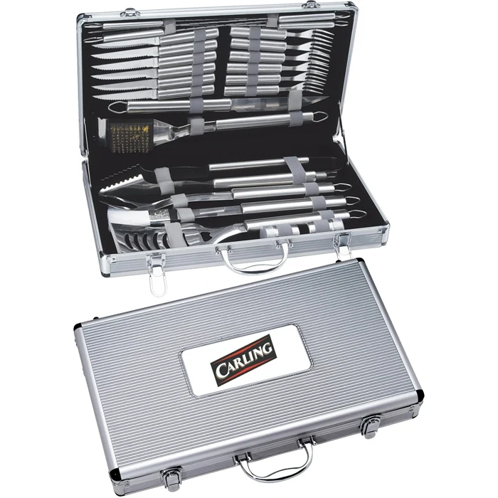 24 Piece Deluxe BBQ Set 1