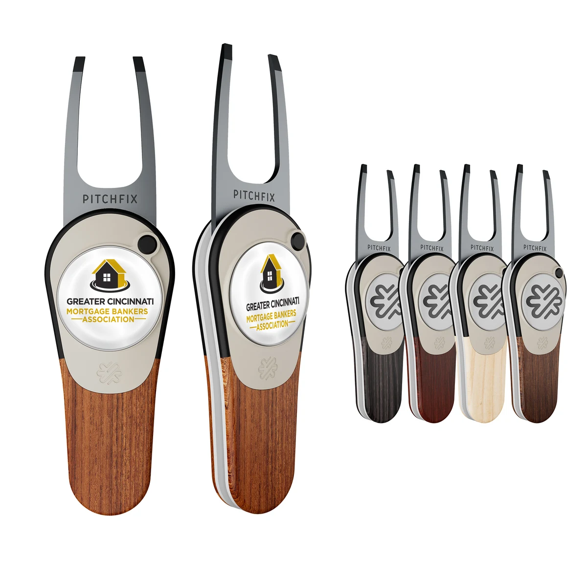 Pitchfix Woodie Golf Divot Repair Tool 1