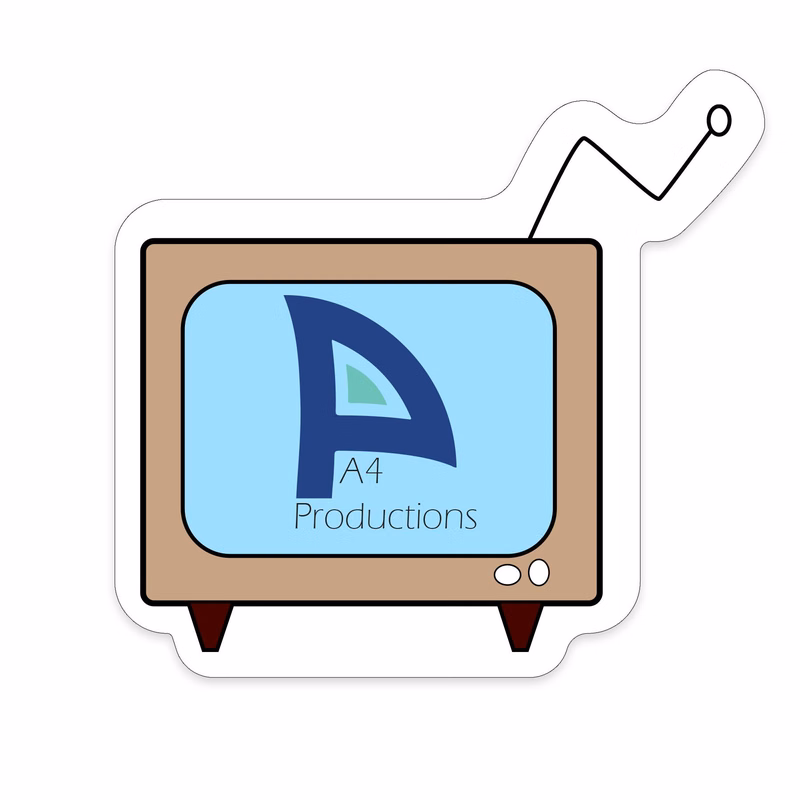 TV Shaped NoteKeeper™ Magnet 20 Mil