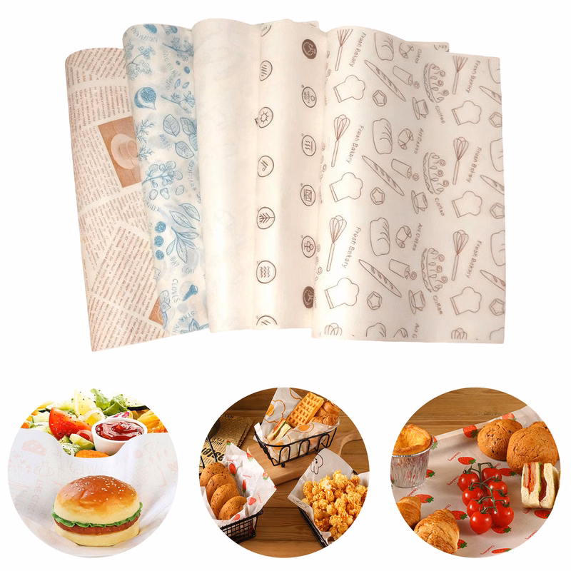 Custom Oil-Proof Food Packaging Liner Paper