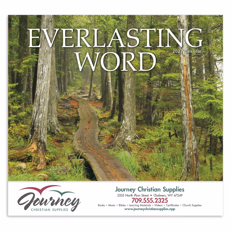 Good Value™ Everlasting Word - Stapled Calendar