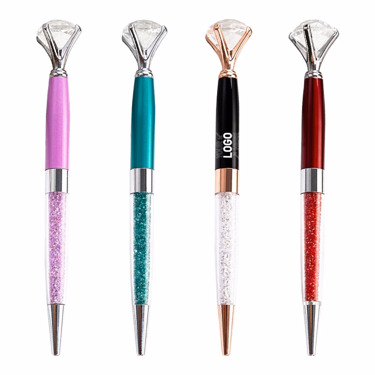 Diamond Crystal Ball Pen For Promotional Gift