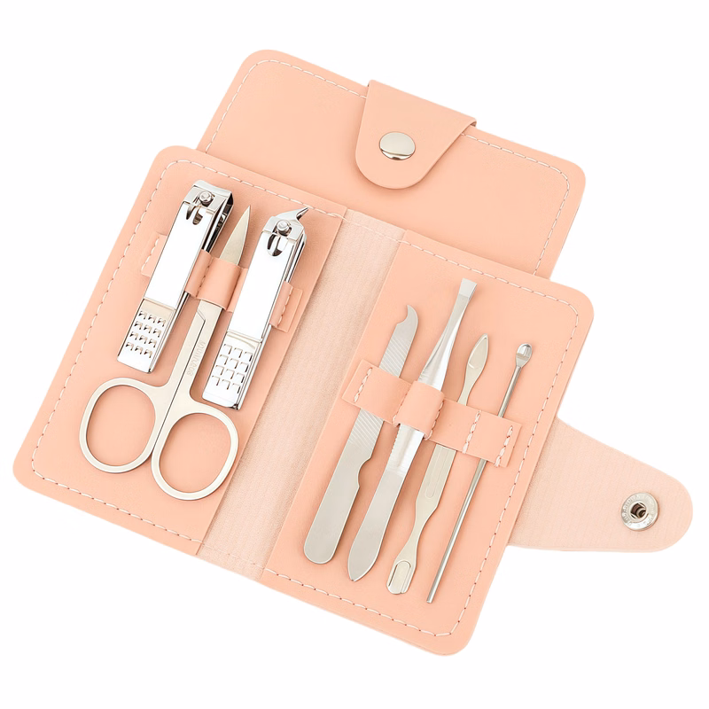 7-Piece Nail Clipper Set with Non-Slip Handle
