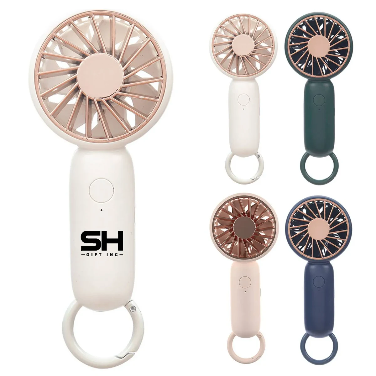 Handheld Pocket Fan with Hang Buckle 1