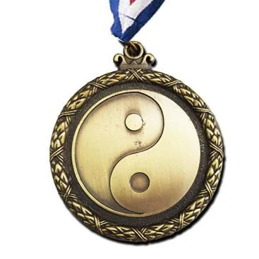 Medallion: 2" Karate Gold 1