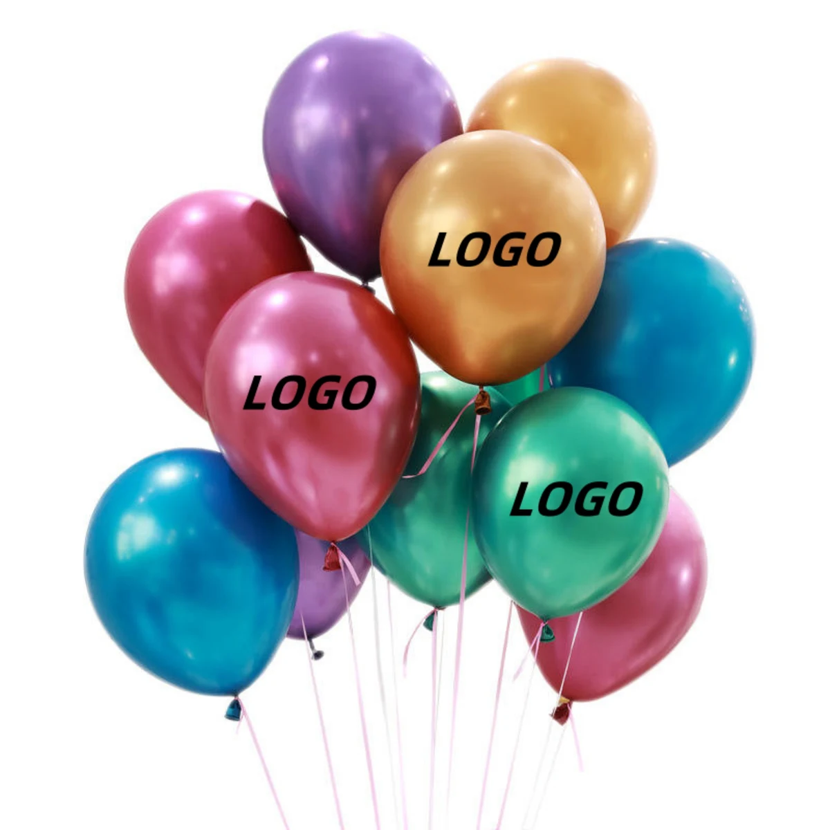 Metallic Latex Balloons 1