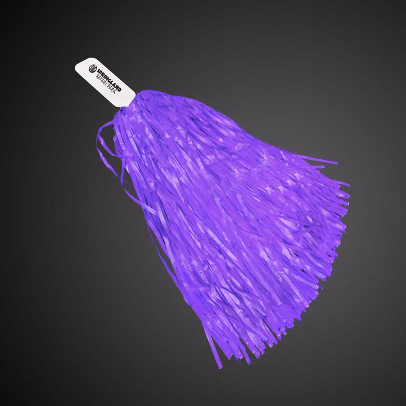 Purple 16" Plastic Pom Pom