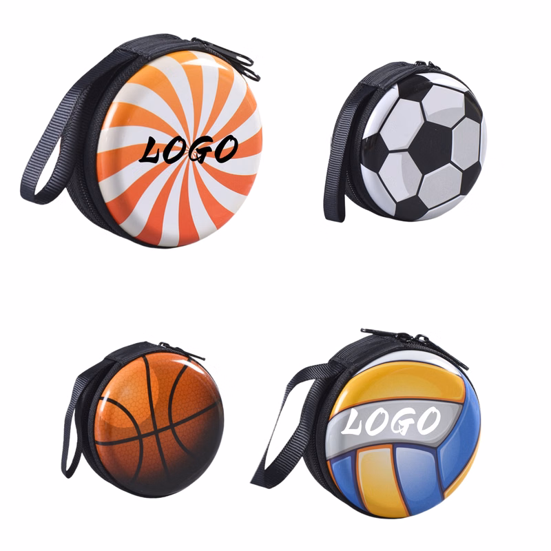 Soccer Shape Coin Pouch Bags For Sport Lover