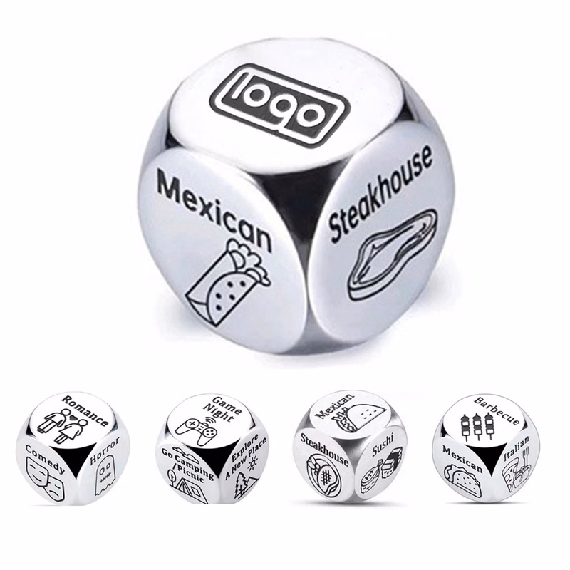 Stainless Steel Food Decision Dice