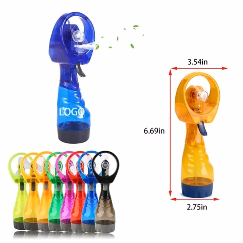 Handheld mist fan