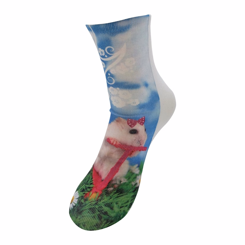 Affordable Dye Sublimation 12" tube Quarter Socks