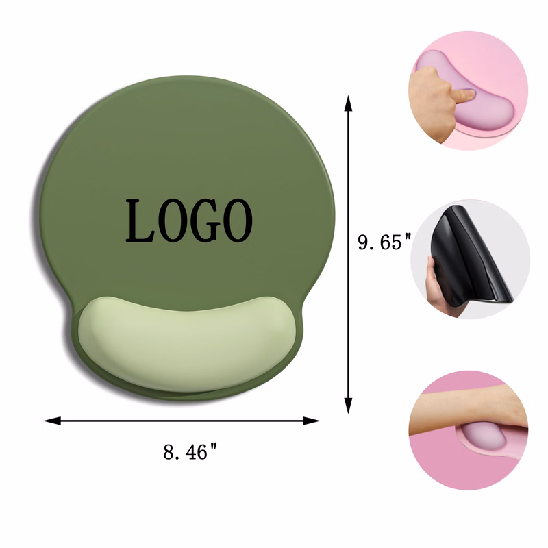 Free Sample Wrist Rest Silicone Mouse Pad